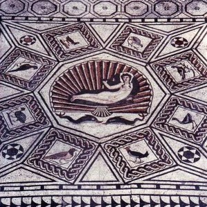 Mosaico  del Nacimiento de Venus, Cártama, Málaga